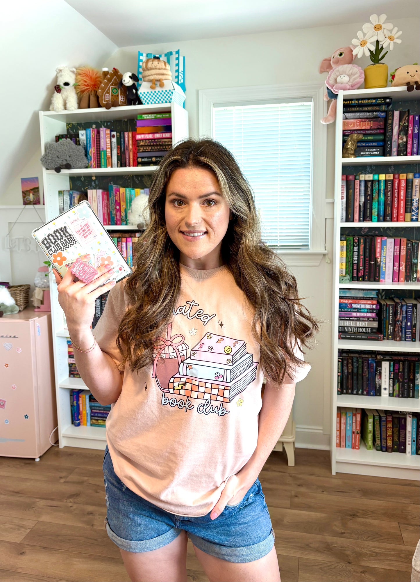 Caffeinated Book Club- Shirt/Crewneck