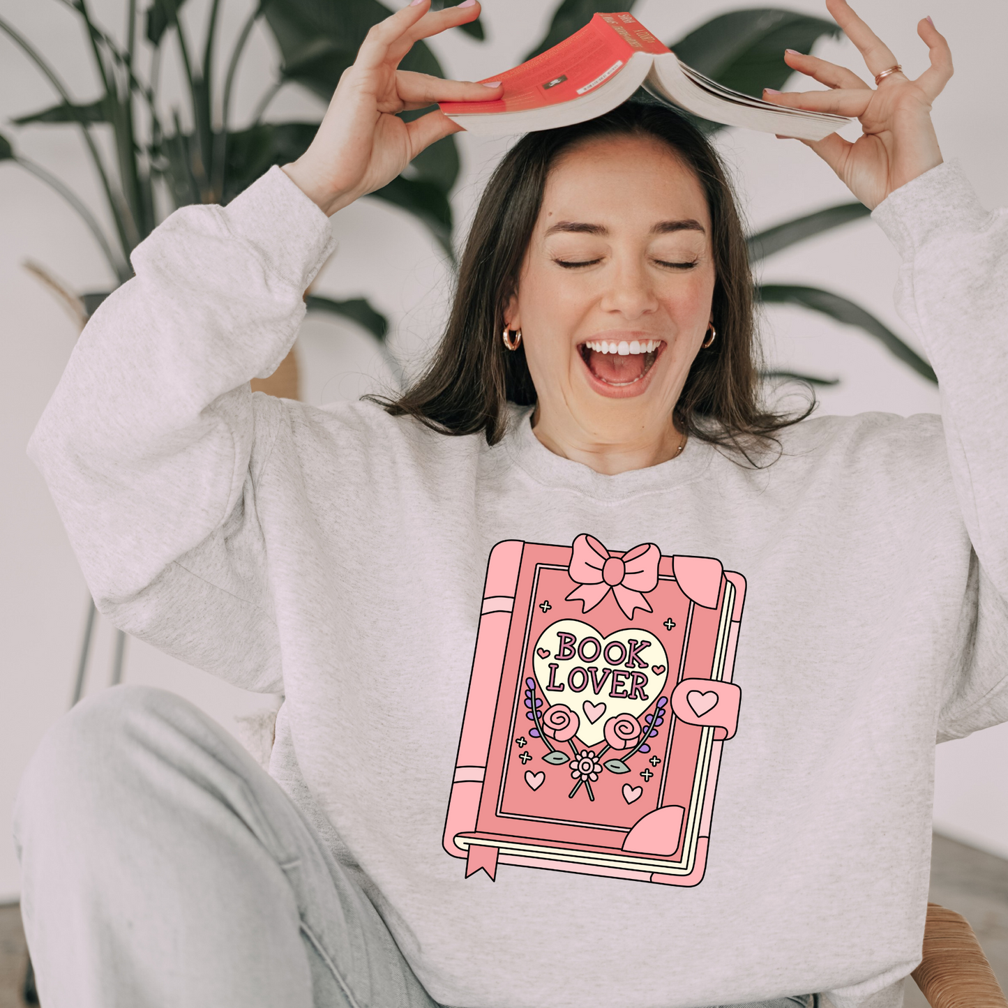 Book Lover Coquette Book - Shirt/Crewneck