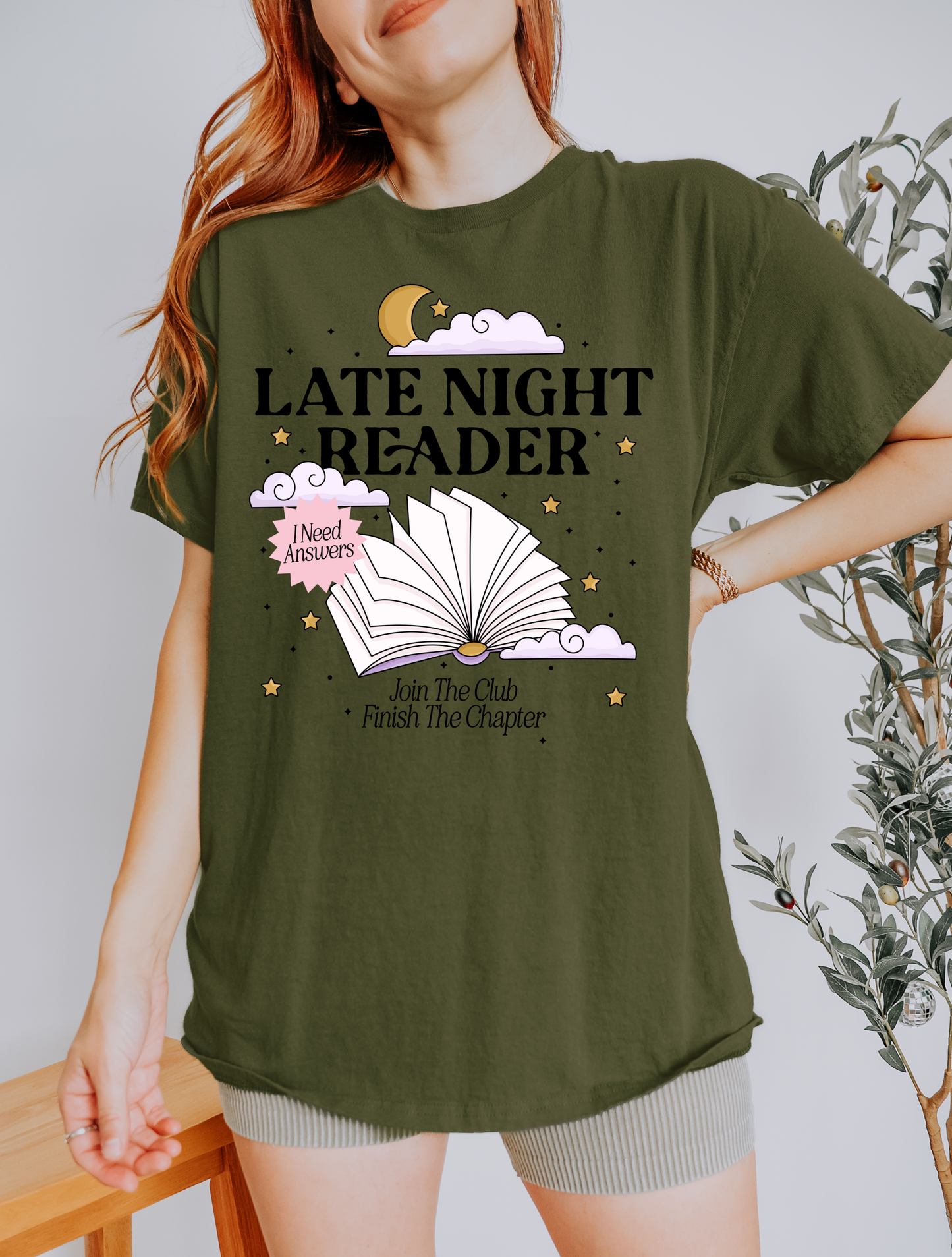 Late Night Reader - Join The Club - Shirt/Crewneck