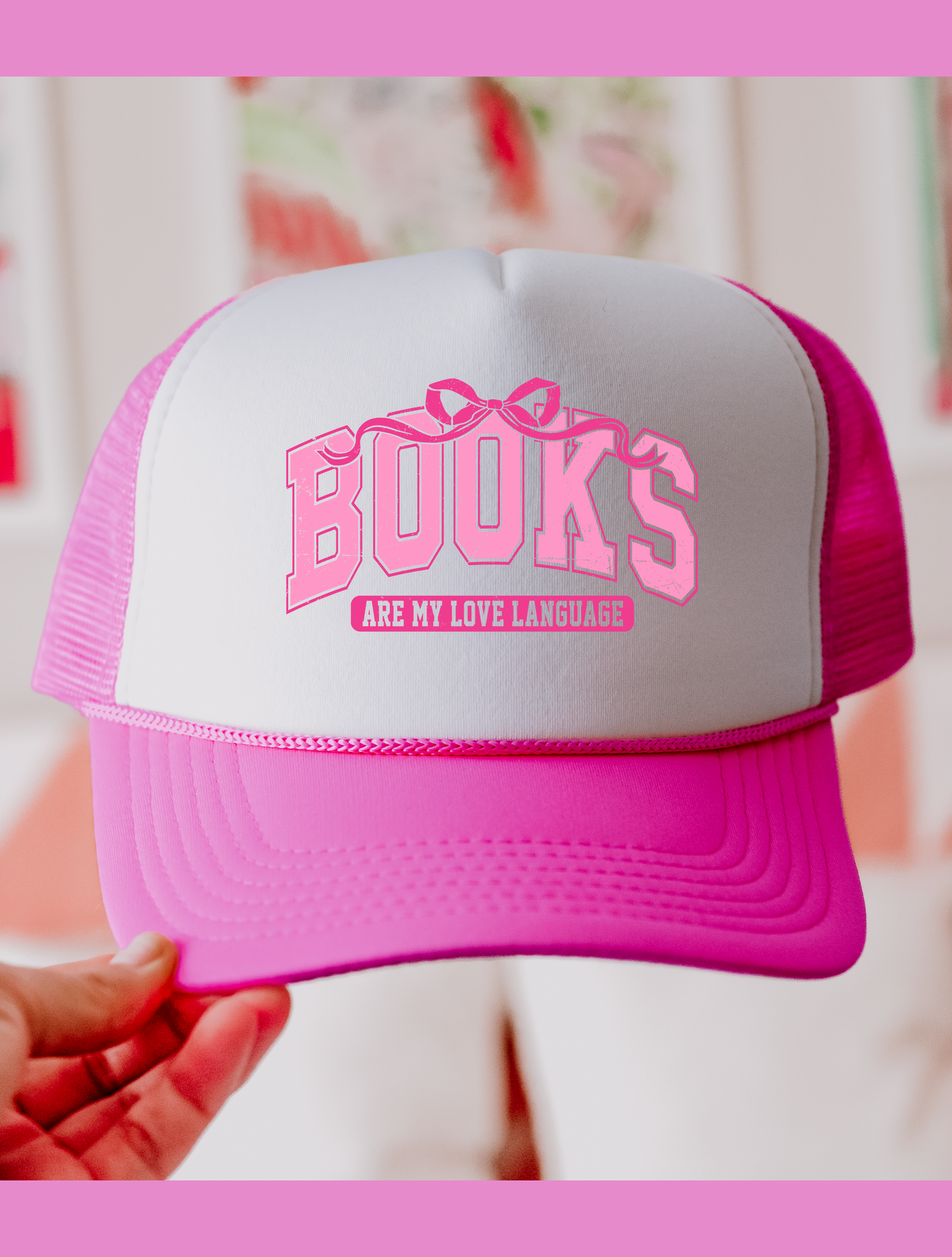 Books Are My Love Language Hat