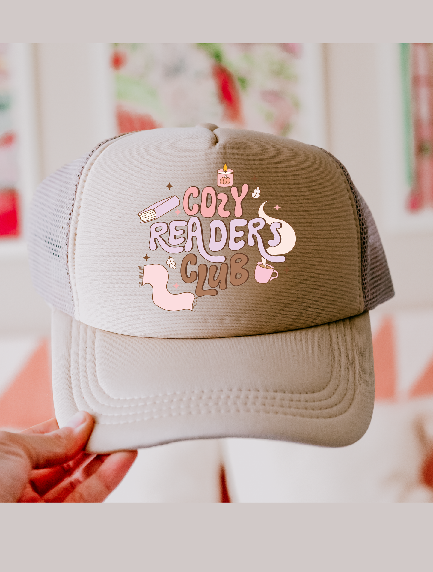 Cozy Readers Club Hat
