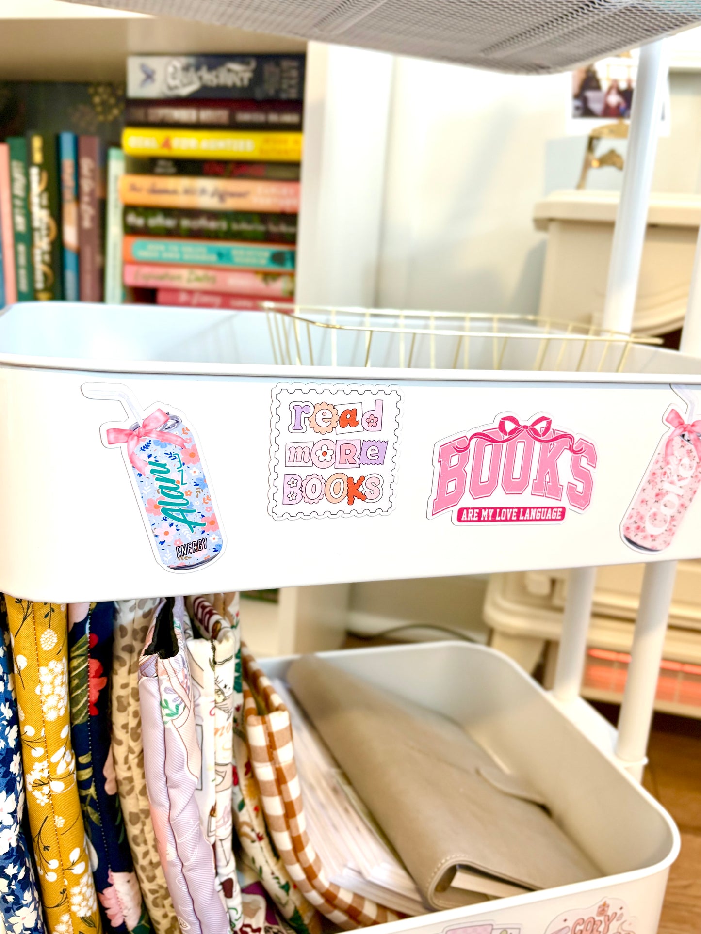 Book Cart Magnets