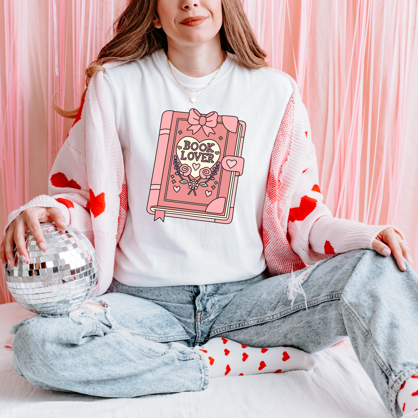 Book Lover Coquette Book - Shirt/Crewneck