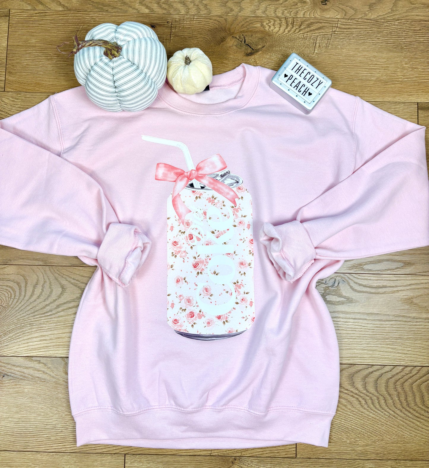 Floral Diet Soda Shirt/Crewneck