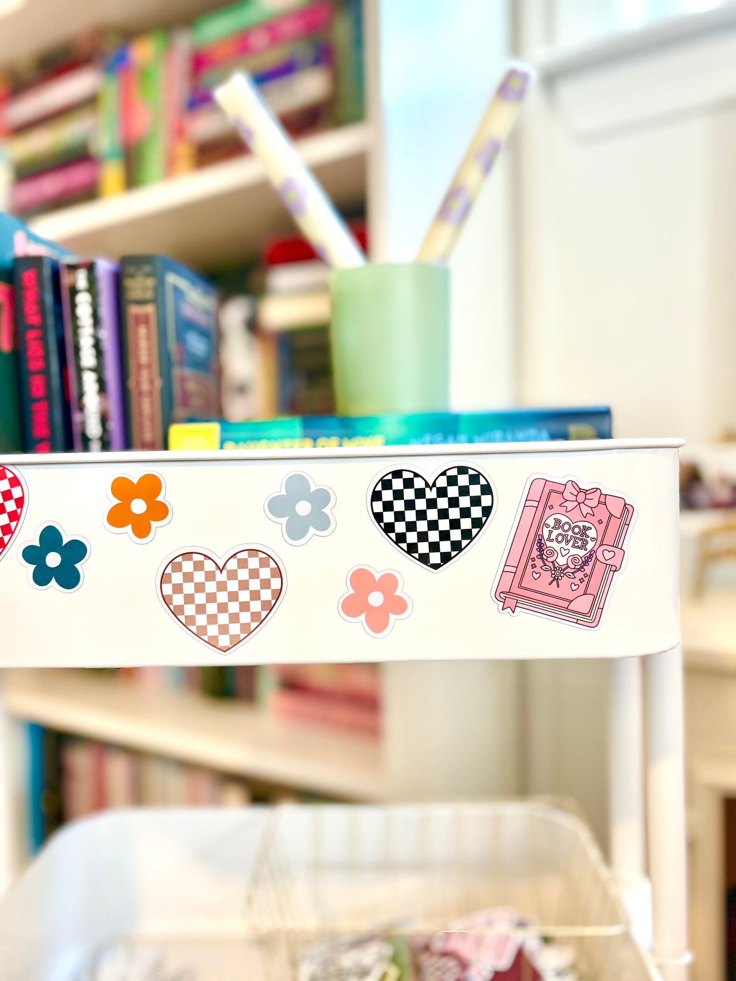 Book Cart Magnets