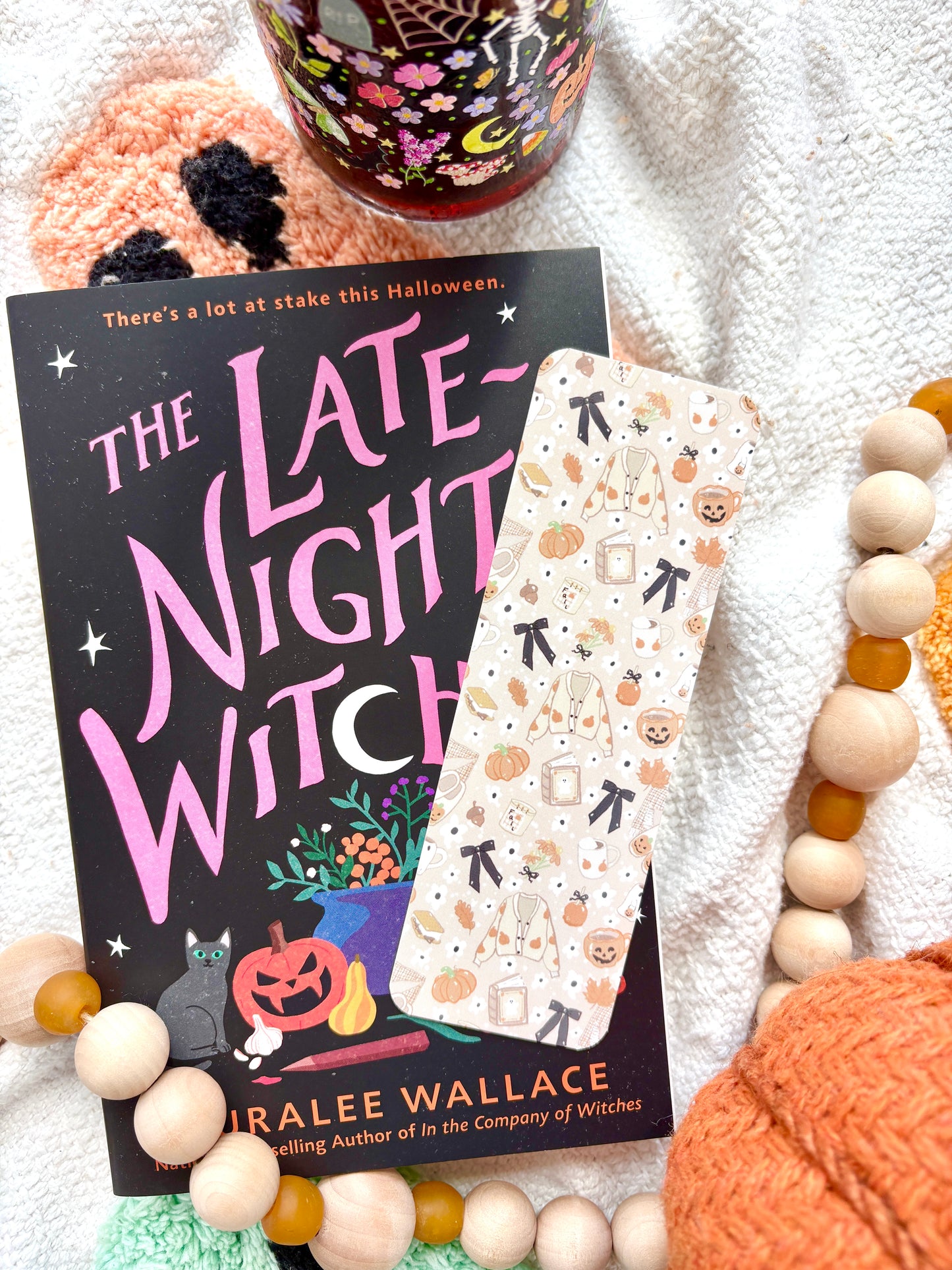 Cozy Halloween Nights Bookmark