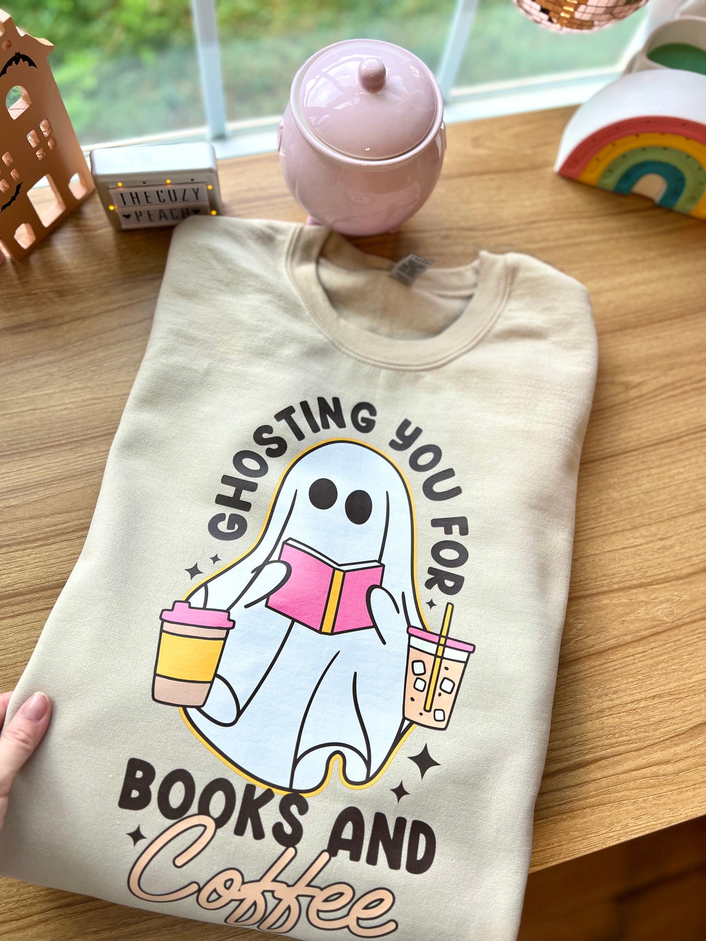 Ghosting You For Books & Coffee Shirt/Crewneck