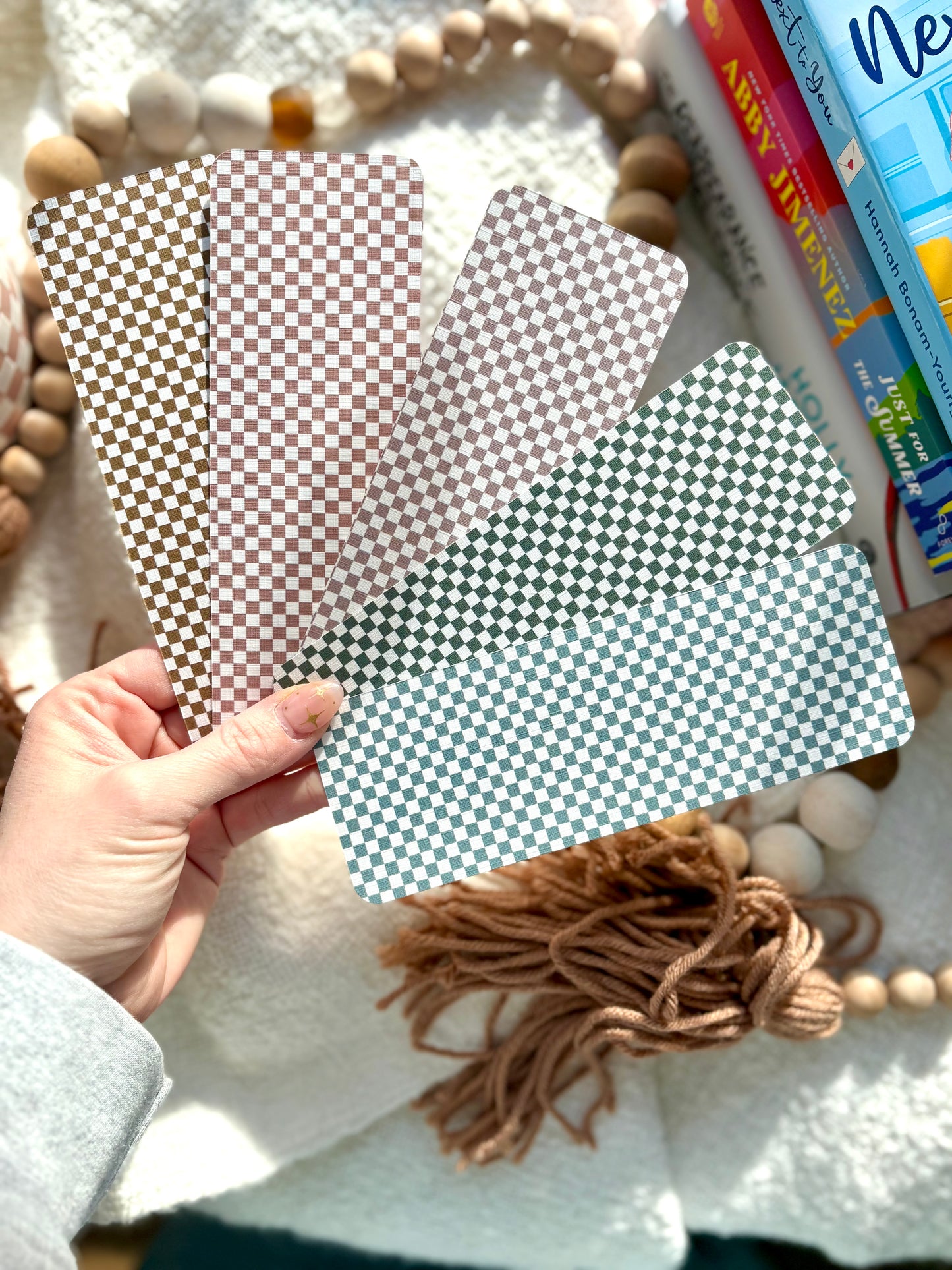 Checkered Bookmarks