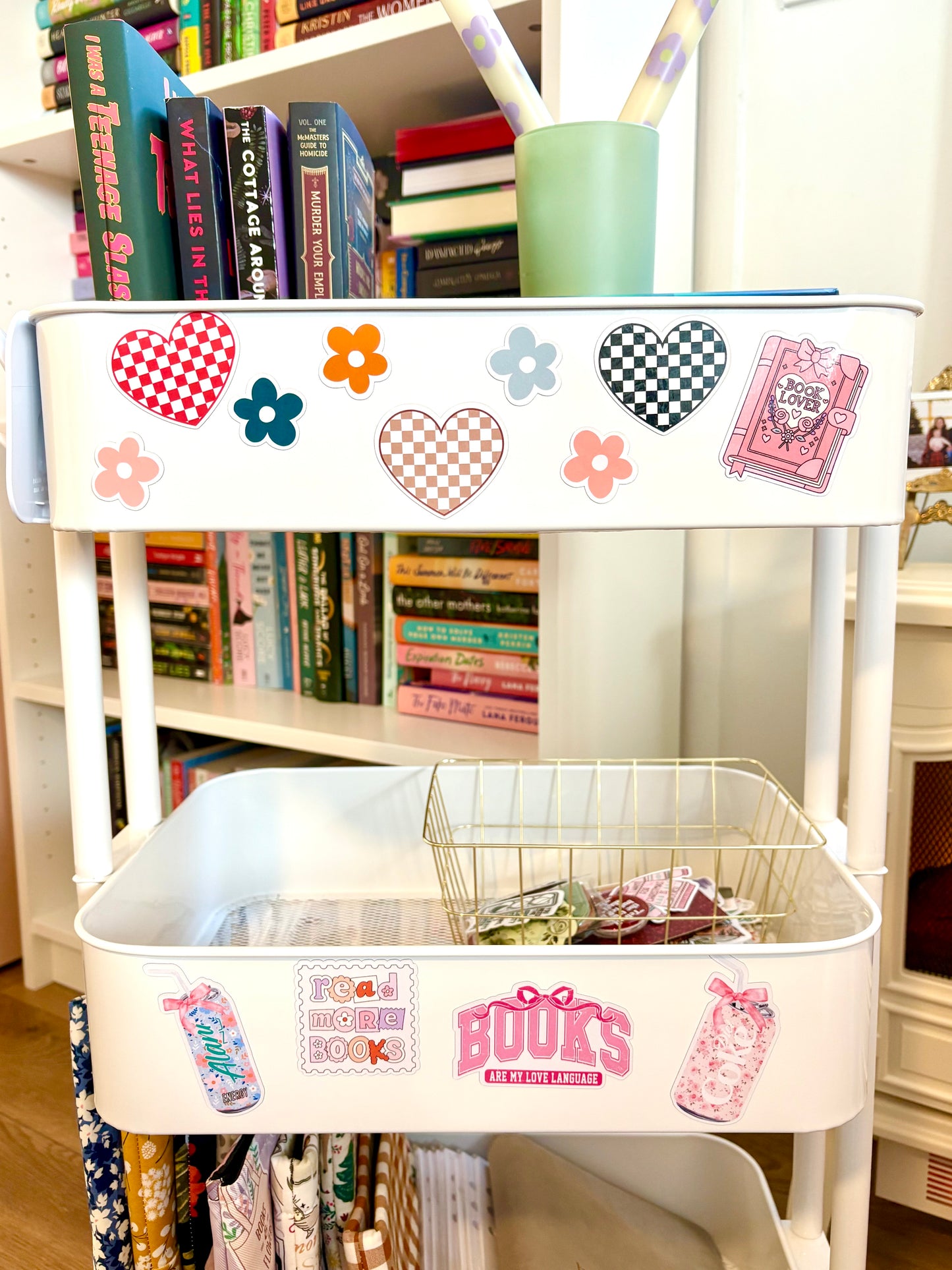 Book Cart Magnets