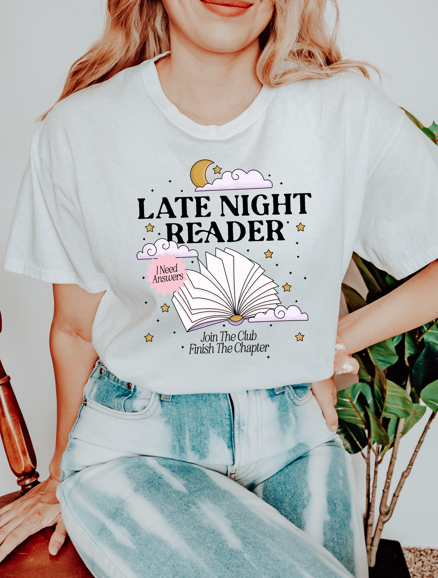 Late Night Reader - Join The Club - Shirt/Crewneck