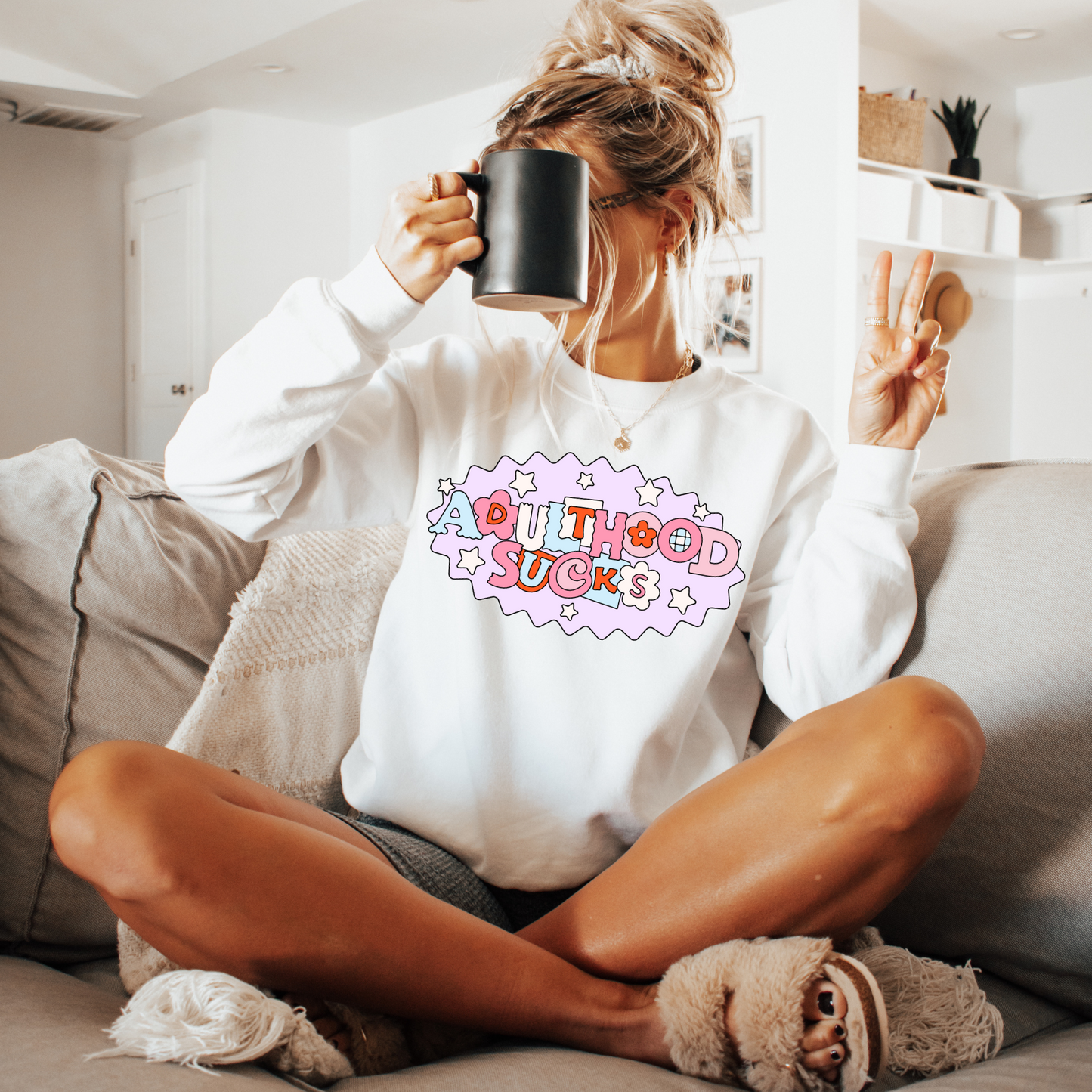 Adulthood Sucks - Shirt/Crewneck