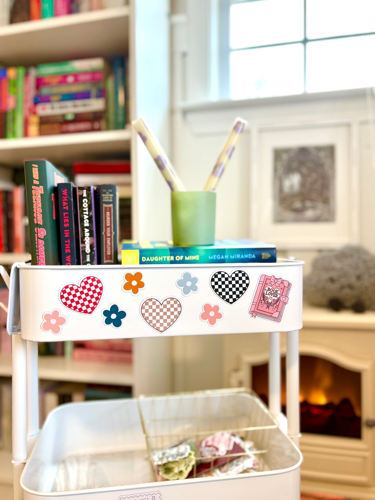Book Cart Magnets