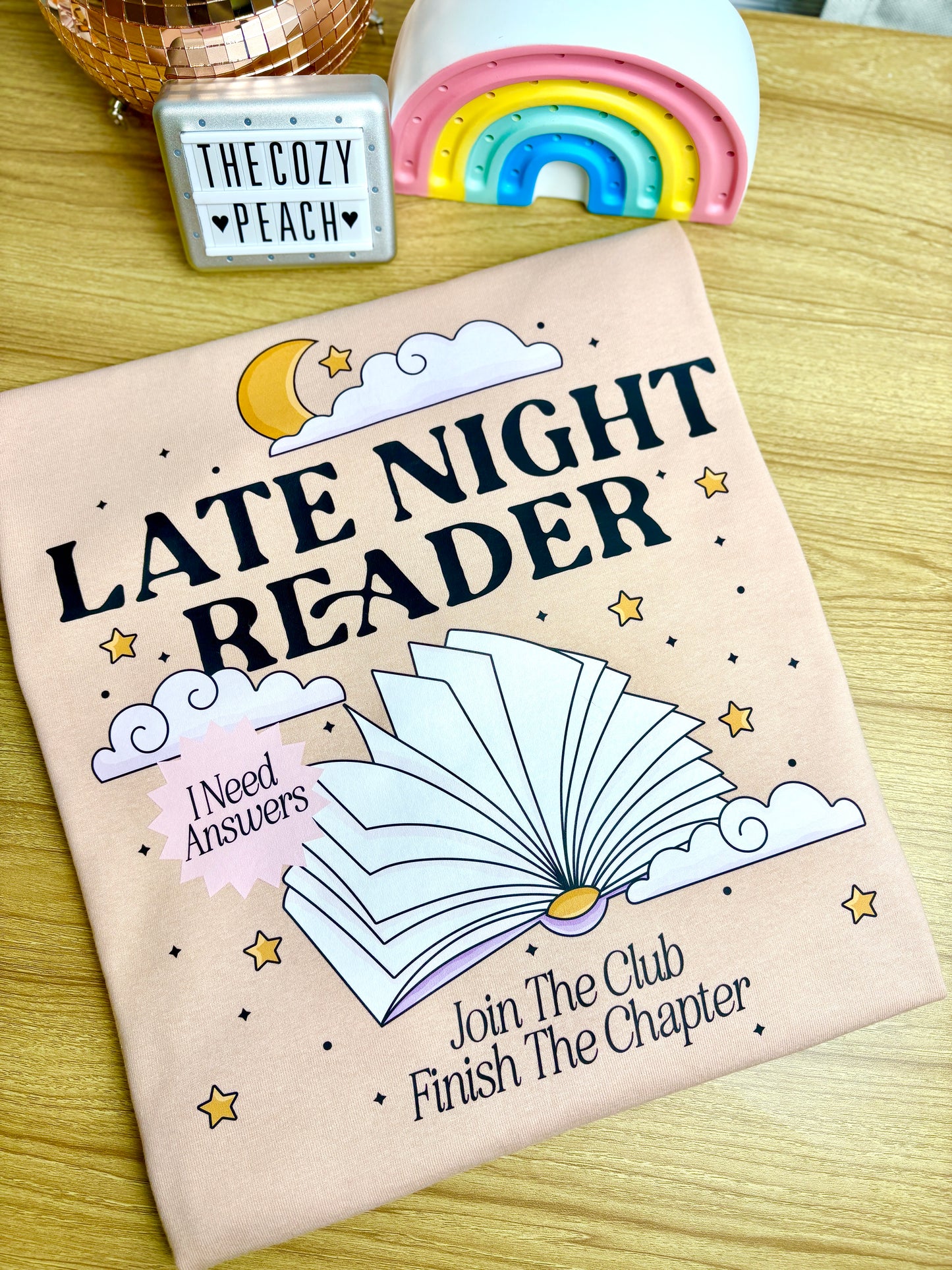 Late Night Reader - Join The Club - Shirt/Crewneck