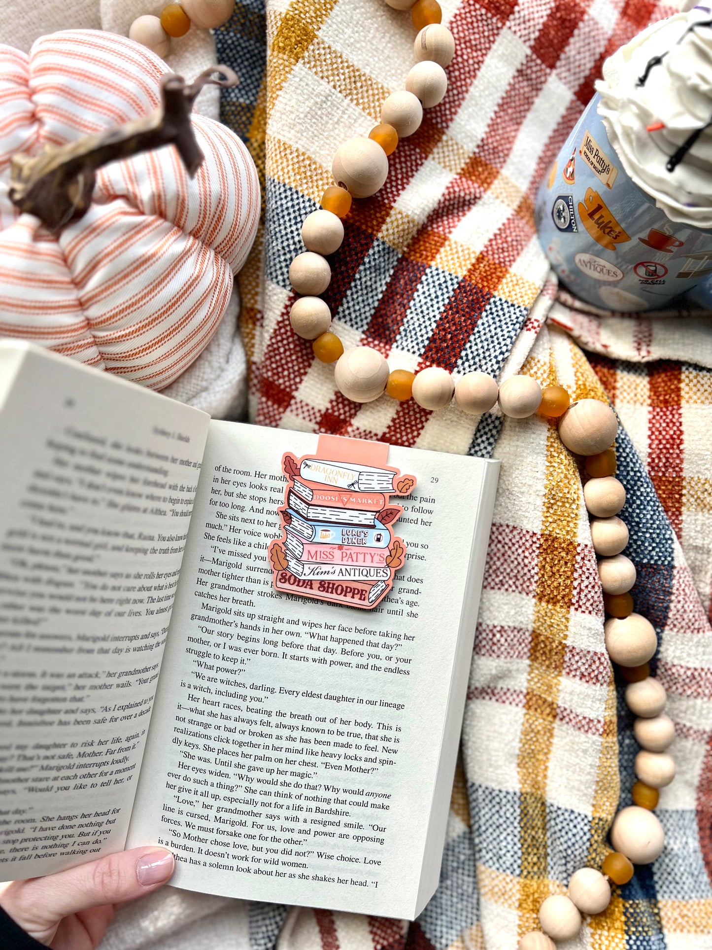 Gilmore Girls Book Stack Magnetic Bookmark