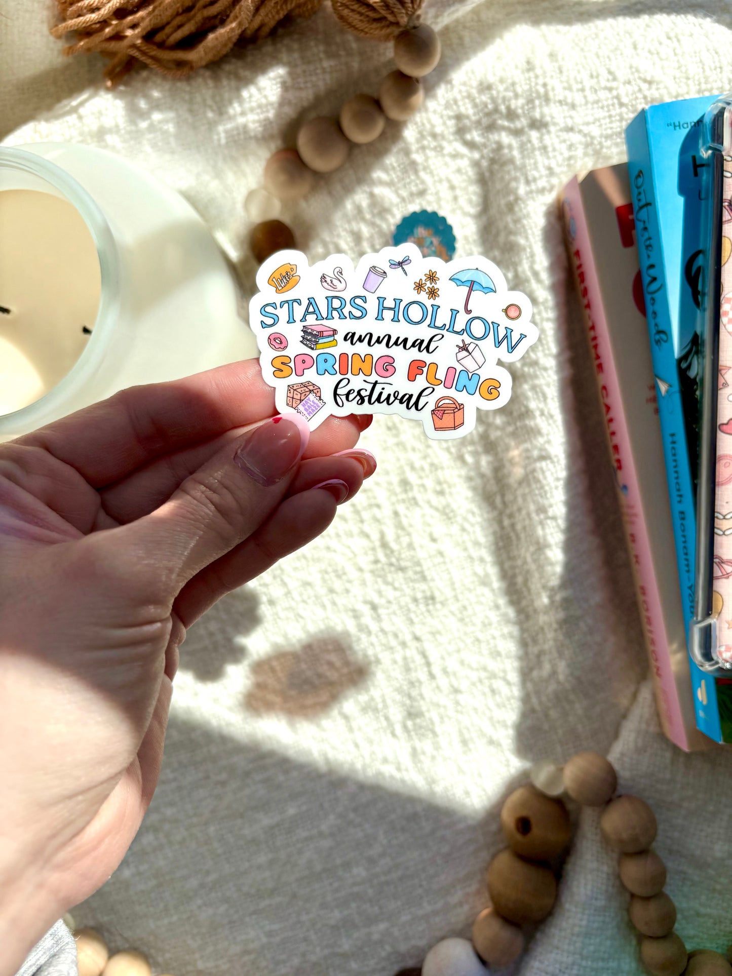 Stars Hollow Spring Festival Sticker