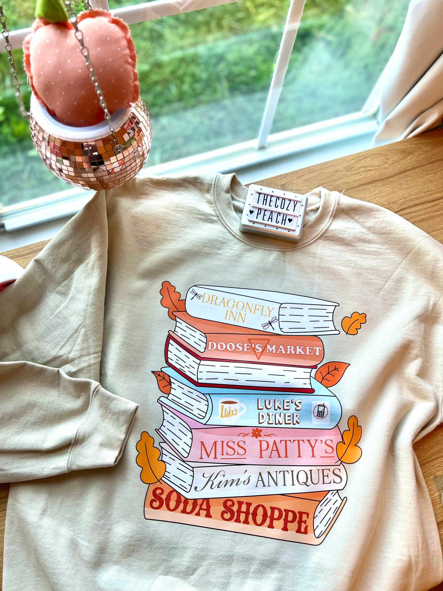 Gilmore Girls Book Stack Shirt/Crewneck