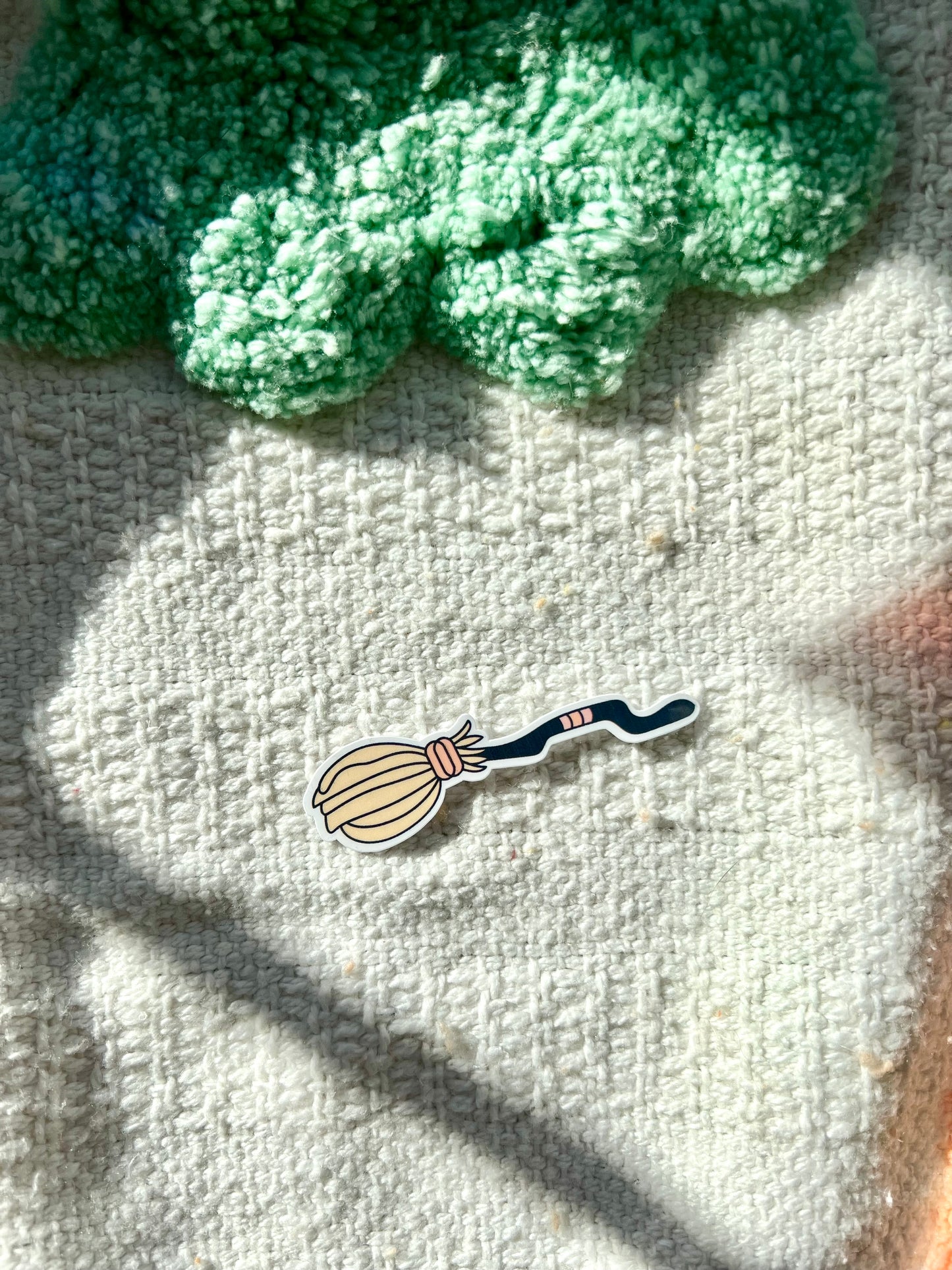 Magical Broom Sticker