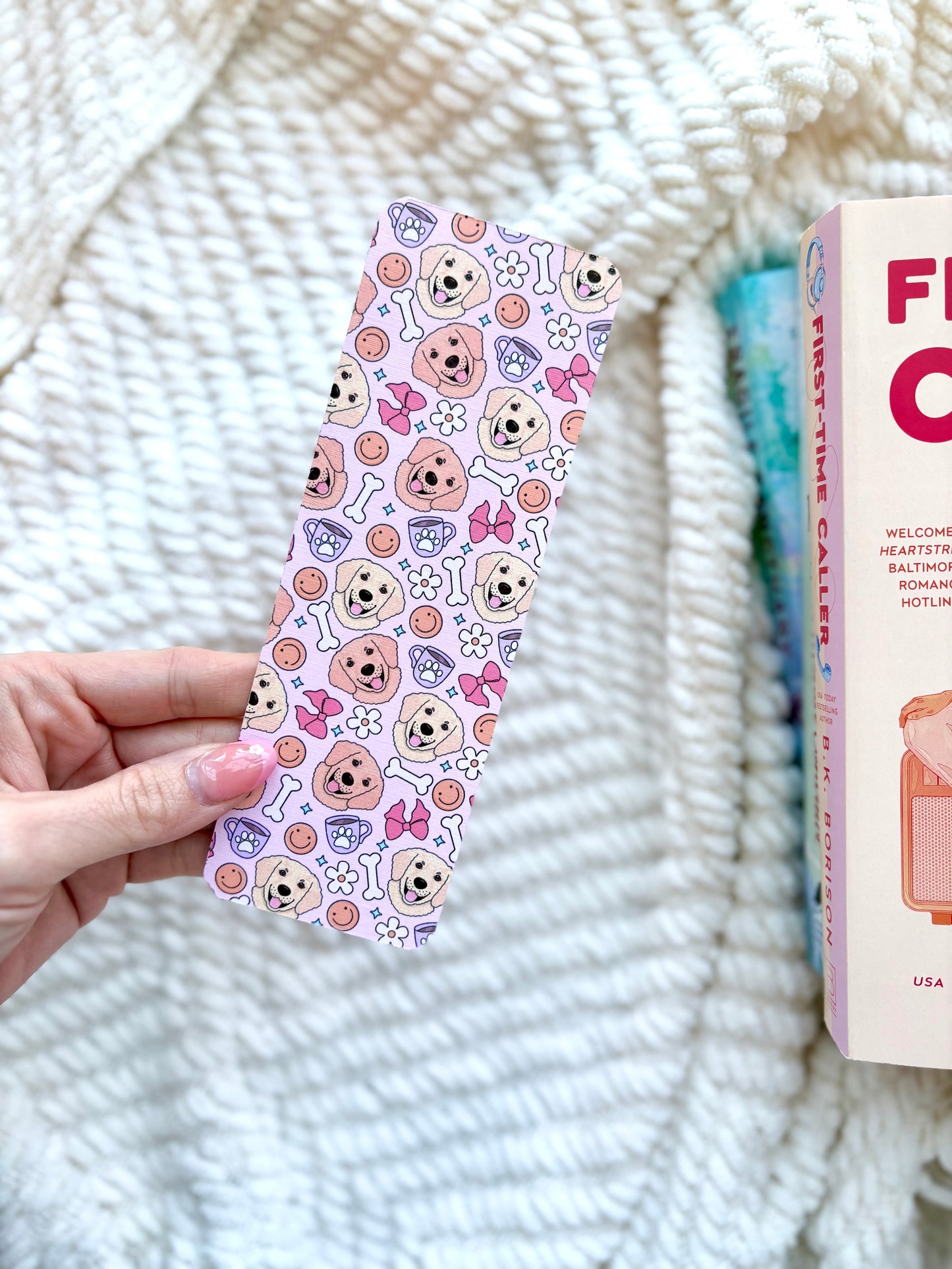 Golden Girlie Bookmark