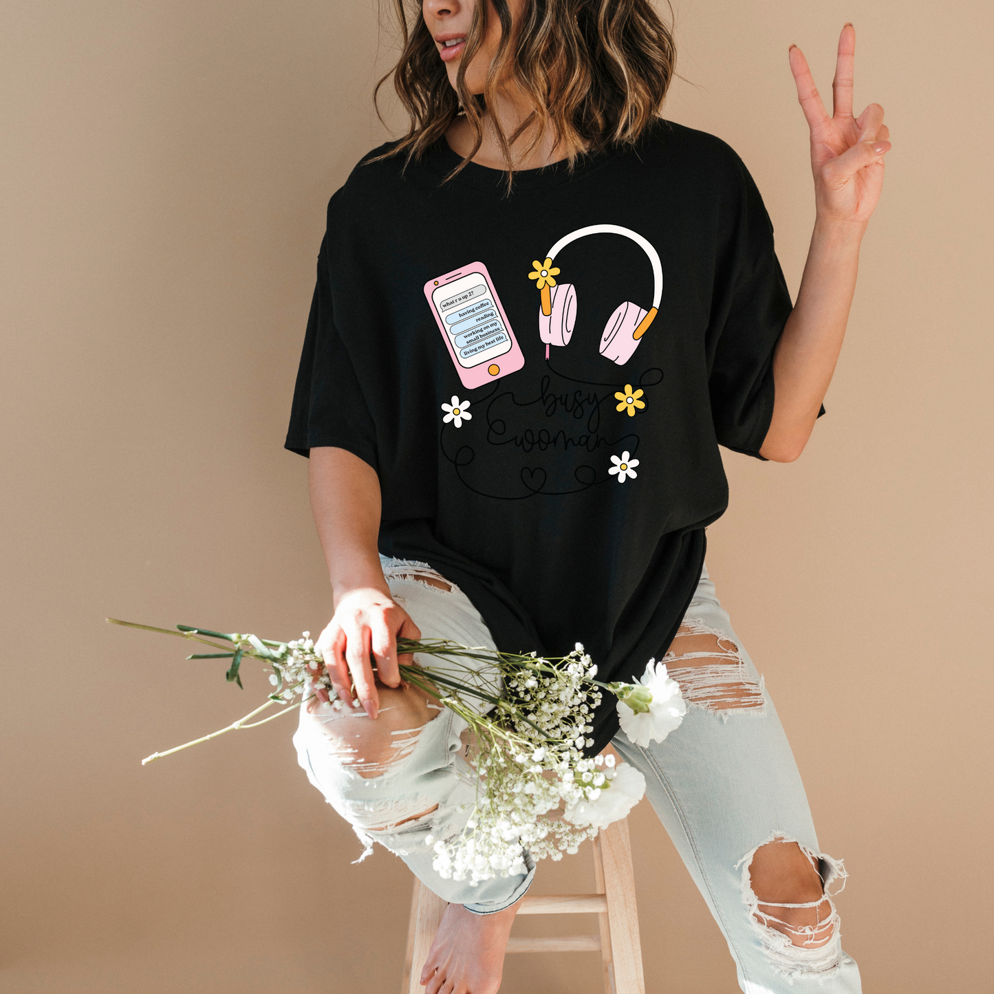 Busy Woman - Shirt/Crewneck