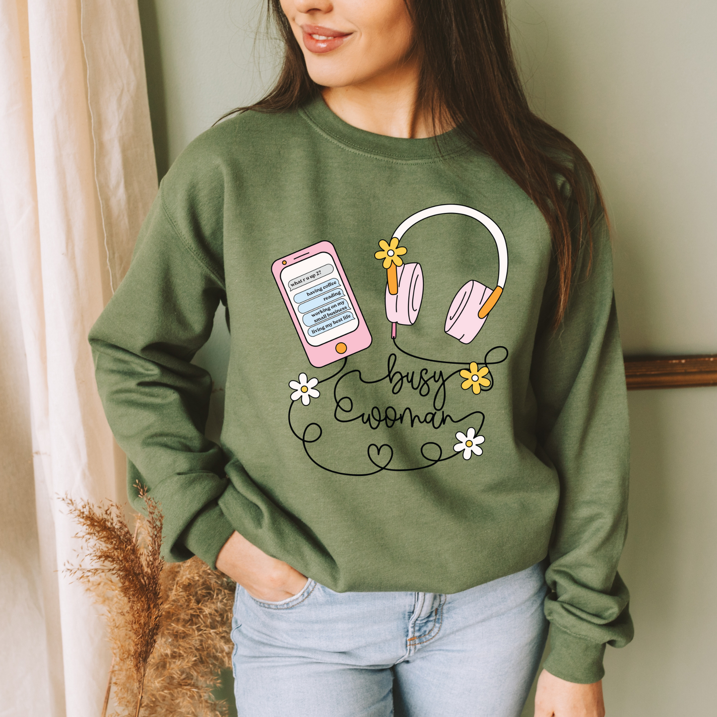 Busy Woman - Shirt/Crewneck