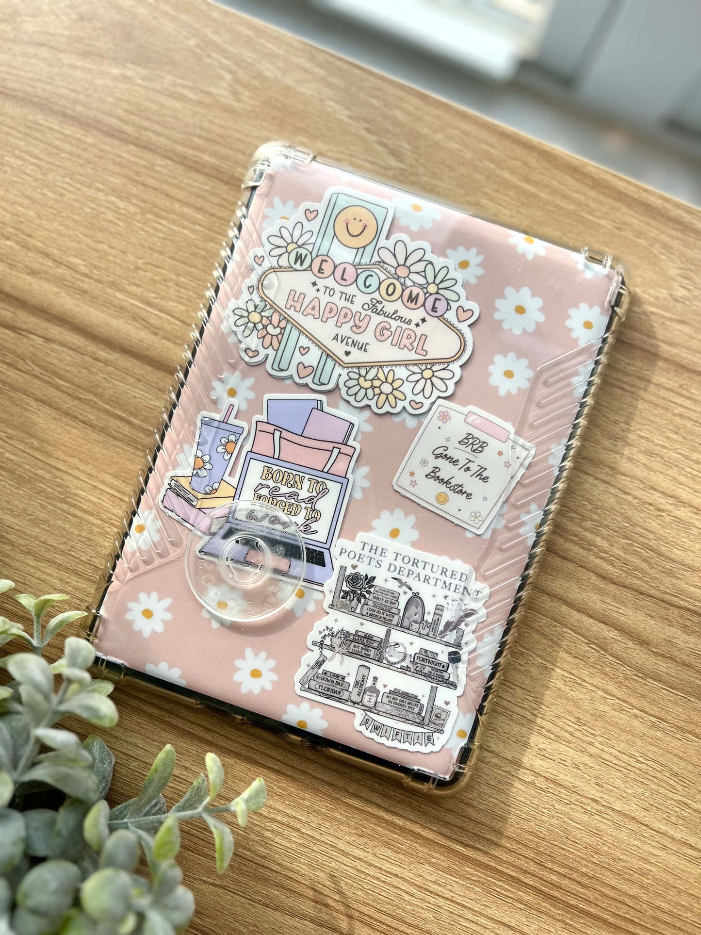welcome to happy girl avenue sticker