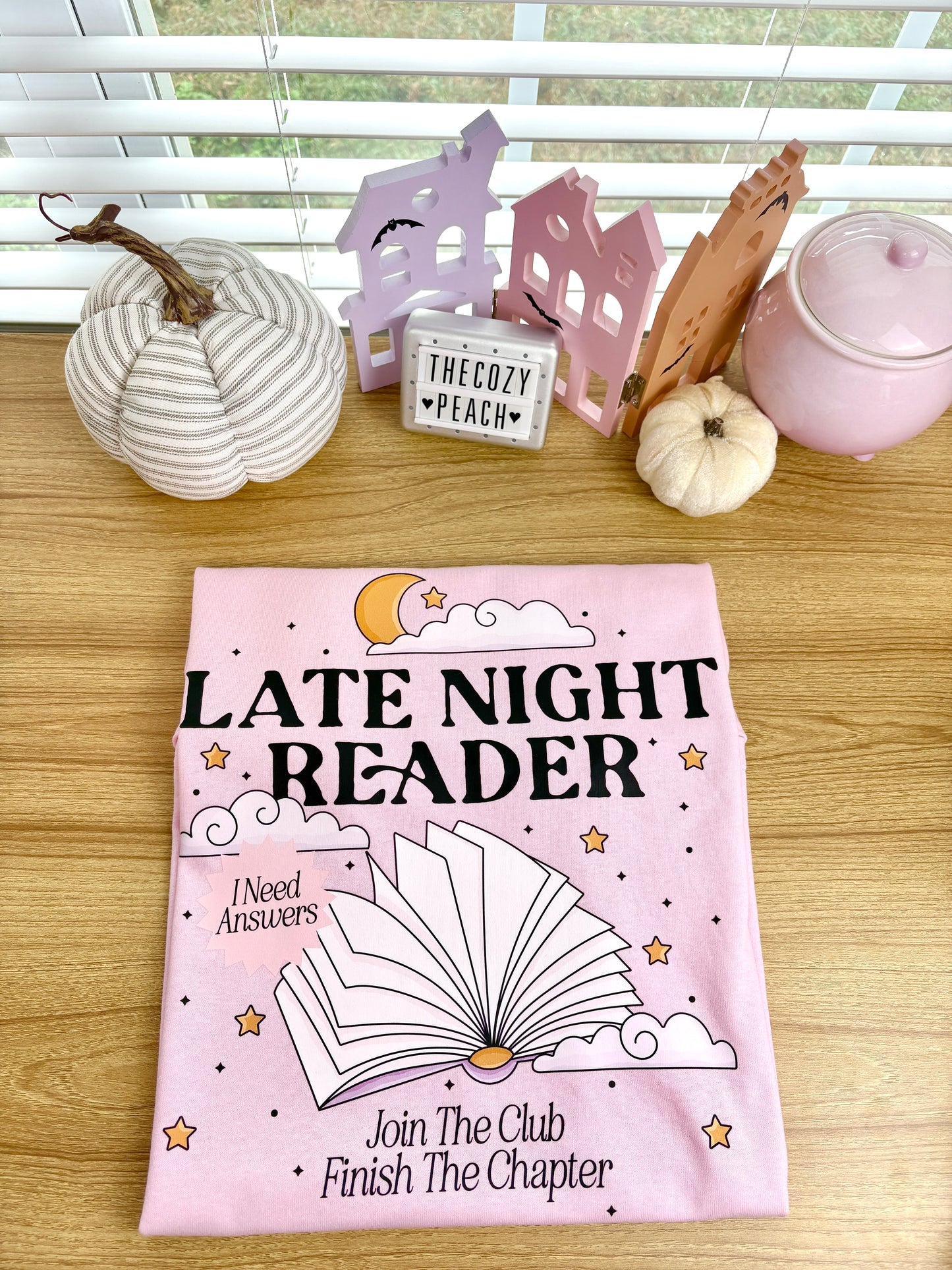Late Night Reader - Join The Club - Shirt/Crewneck
