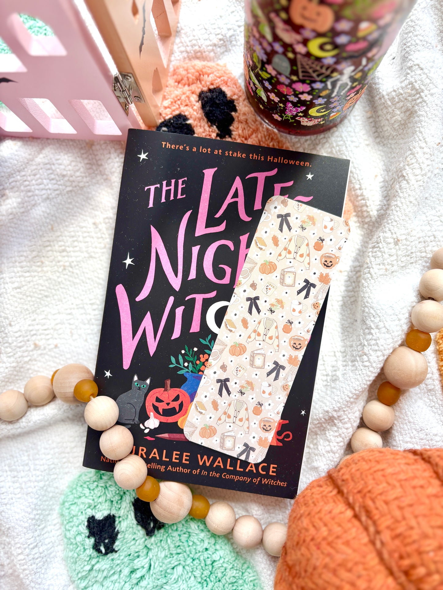 Cozy Halloween Nights Bookmark