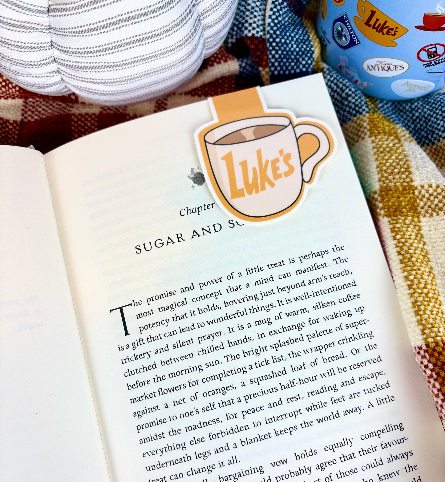 Luke’s Coffee Cup Magnetic Bookmark