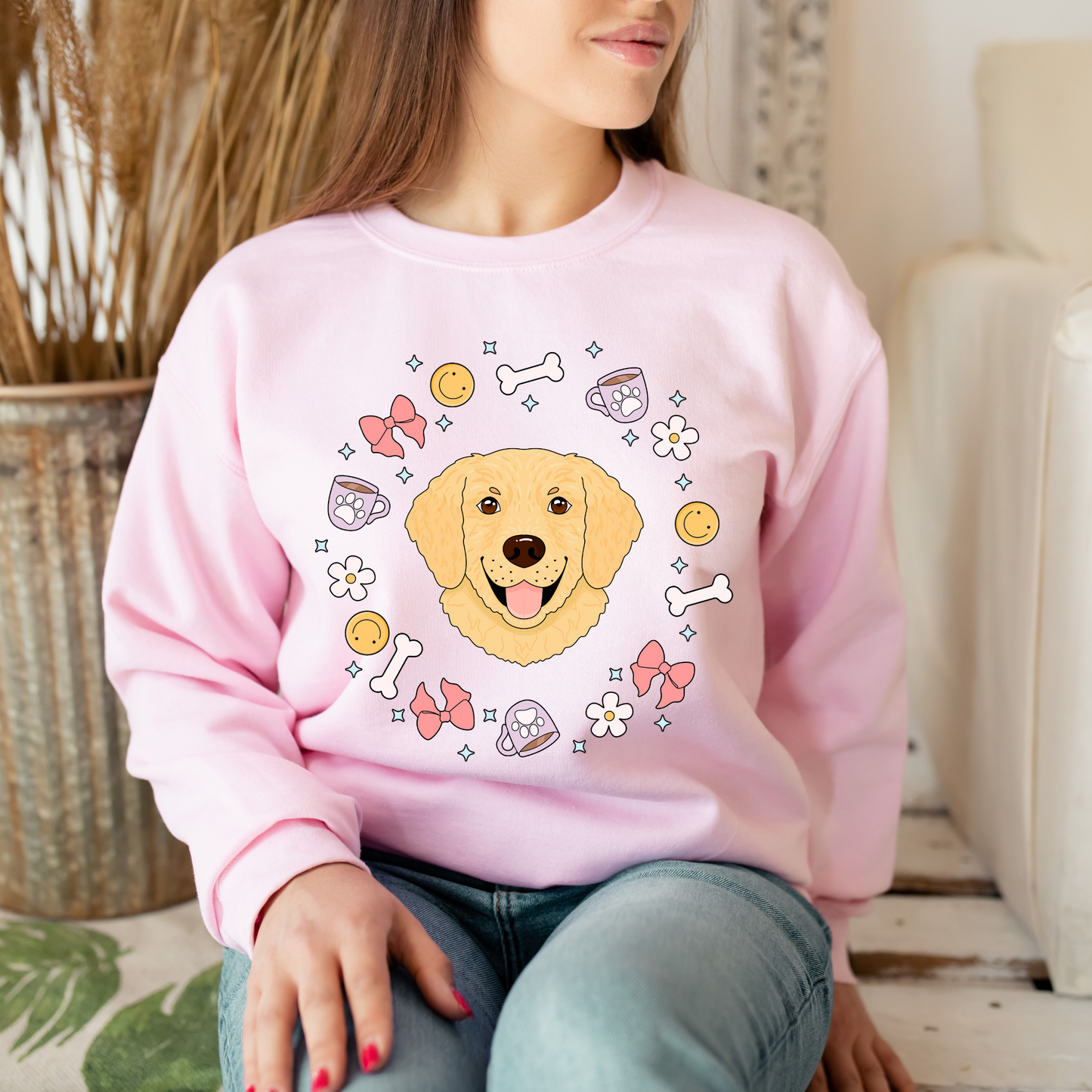 Golden Girlie - Shirt/Crewneck