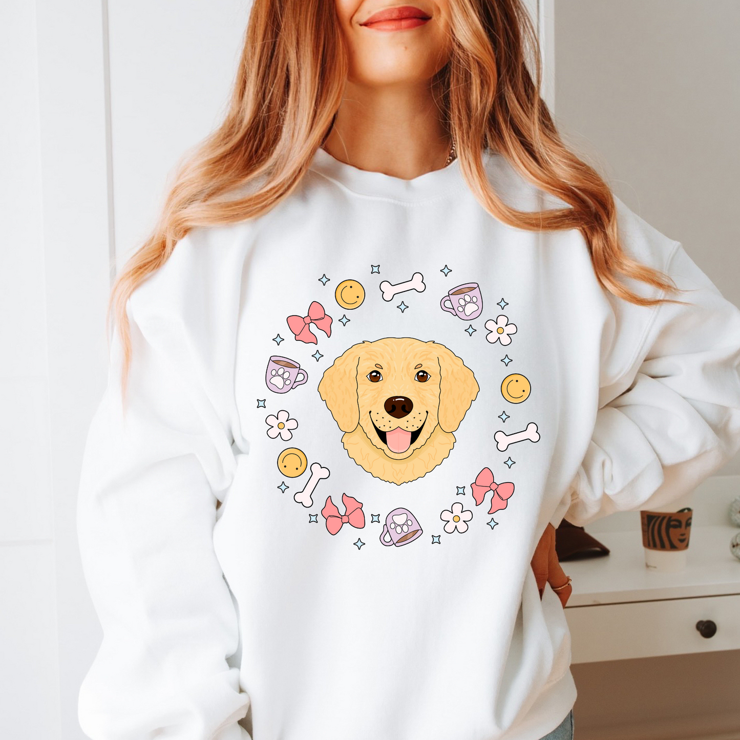 Golden Girlie - Shirt/Crewneck