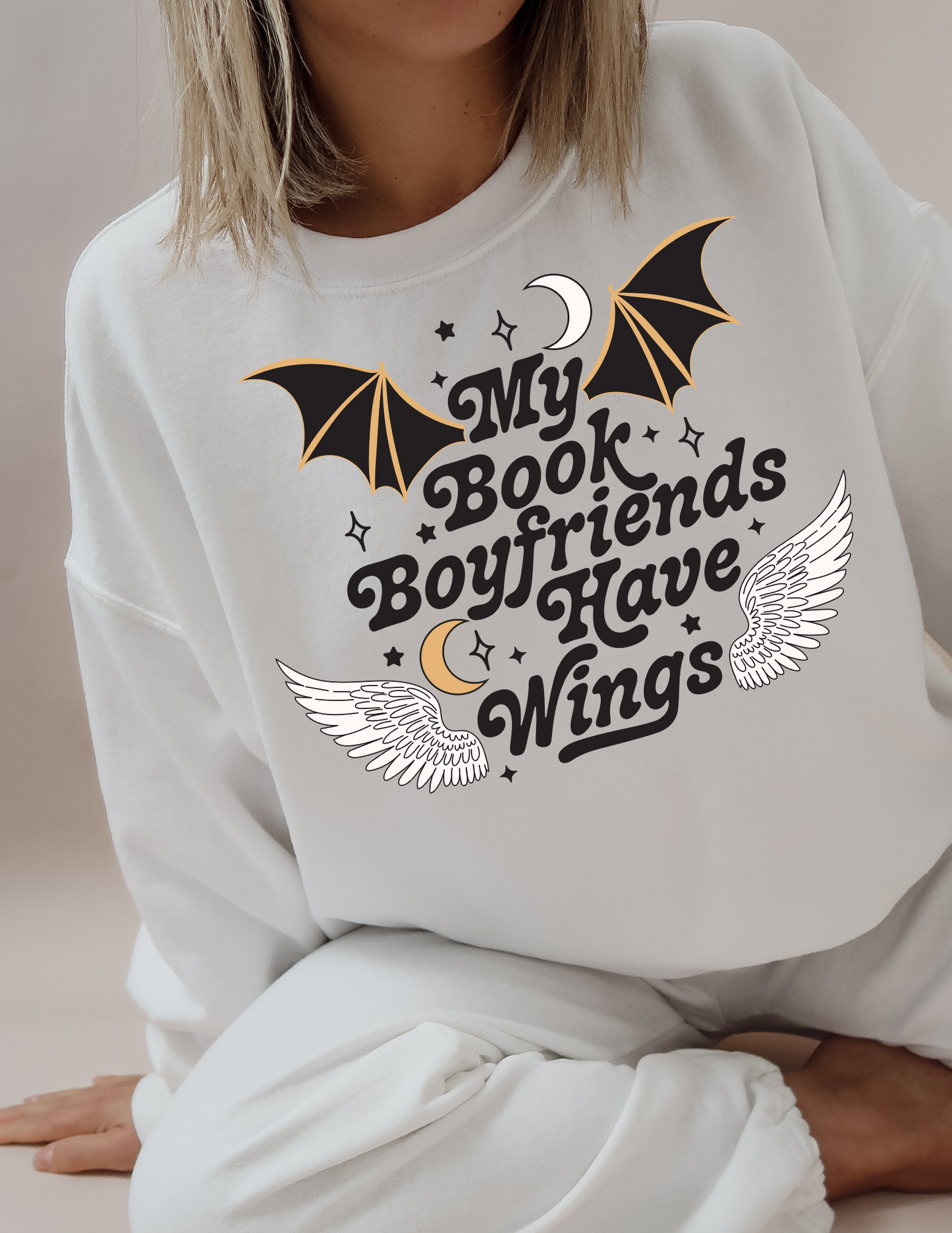 My book boyfriends have wings