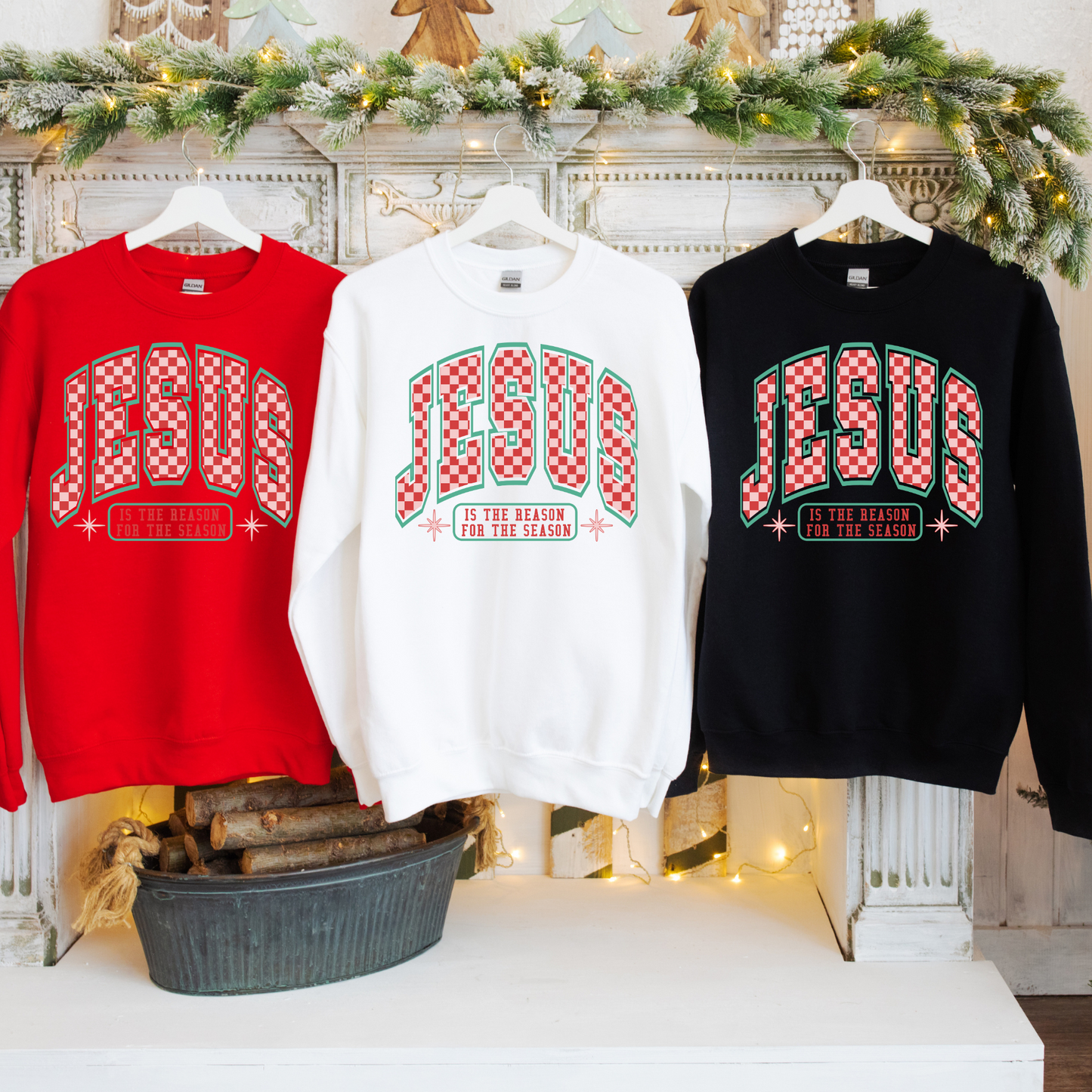 Jesus Is The Reason For The Season - Shirt/Crewneck