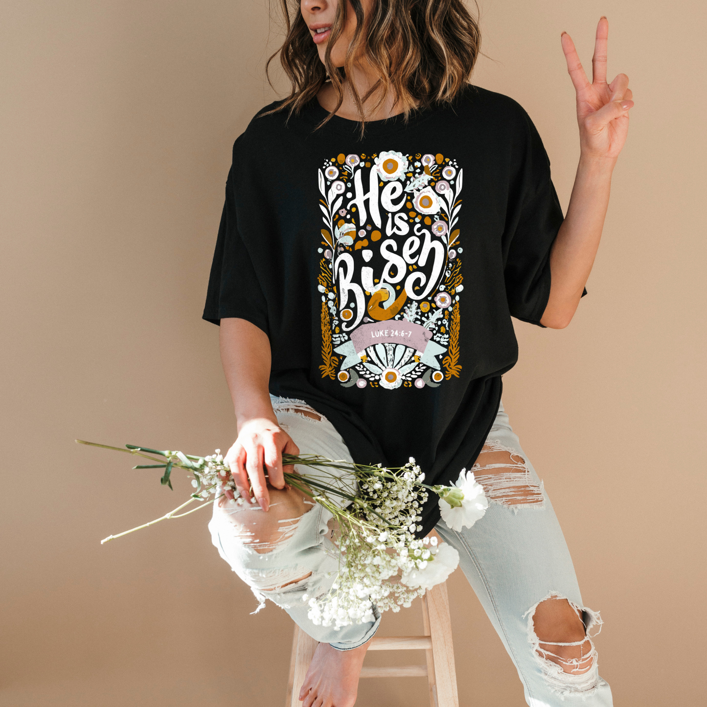 He Is Risen - Shirt/Crewneck
