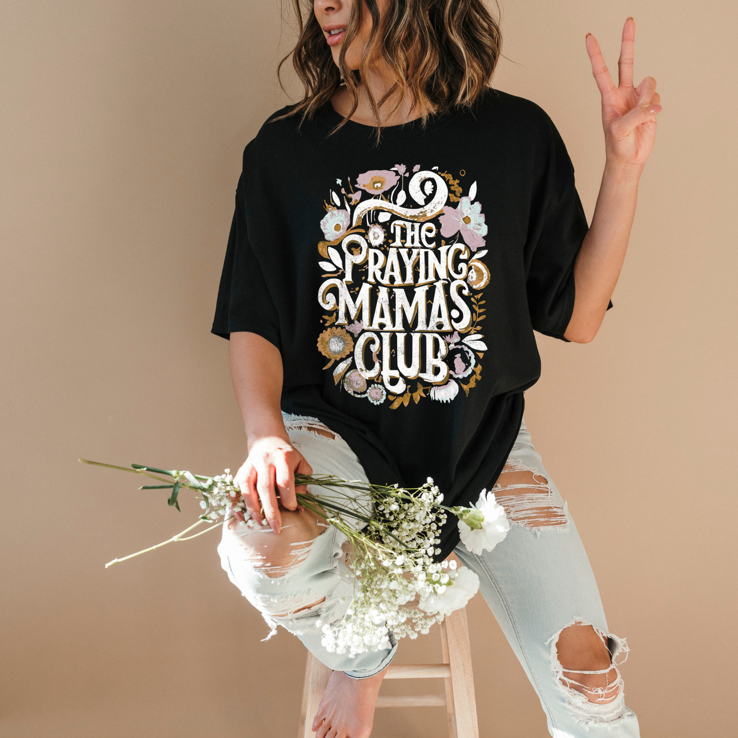 The Praying Mamas Club - Shirt/Crewneck
