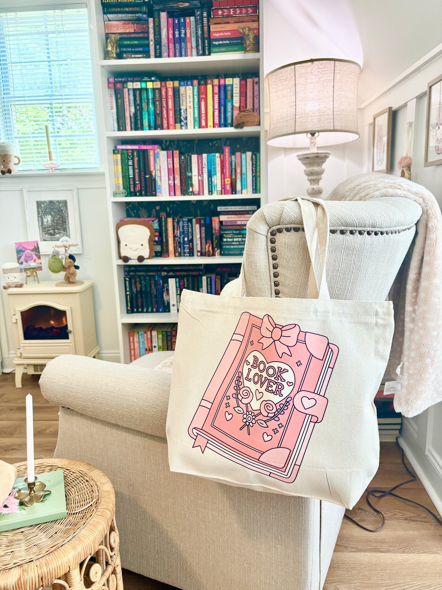 Book Lover Bow Tote