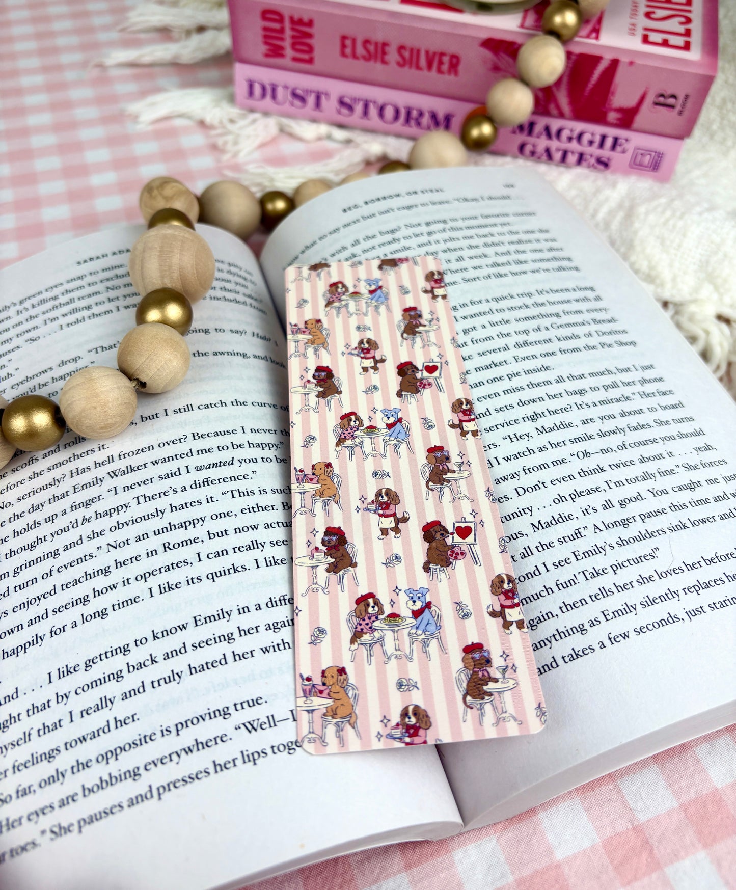 Puppy Love Date Night Bookmark