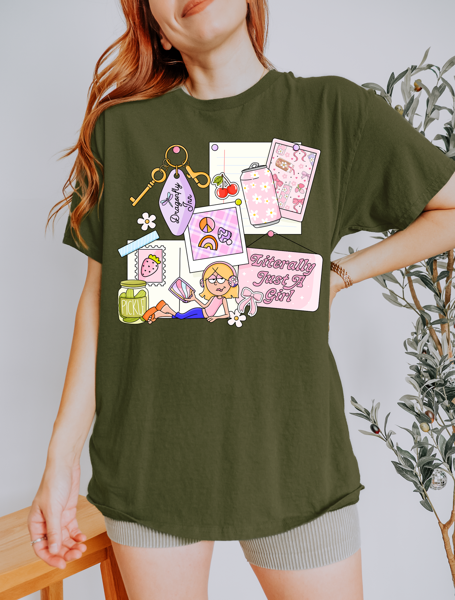 Literally Just A Girl - Y2K - Shirt/Crewneck