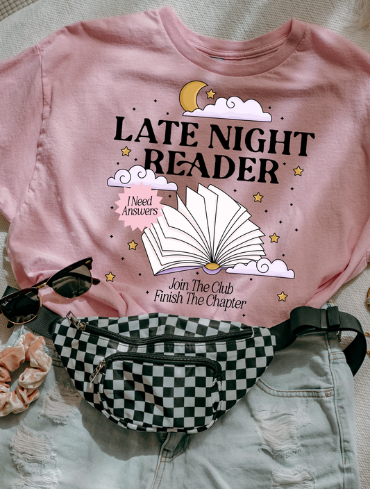 Late Night Reader - Join The Club - Shirt/Crewneck