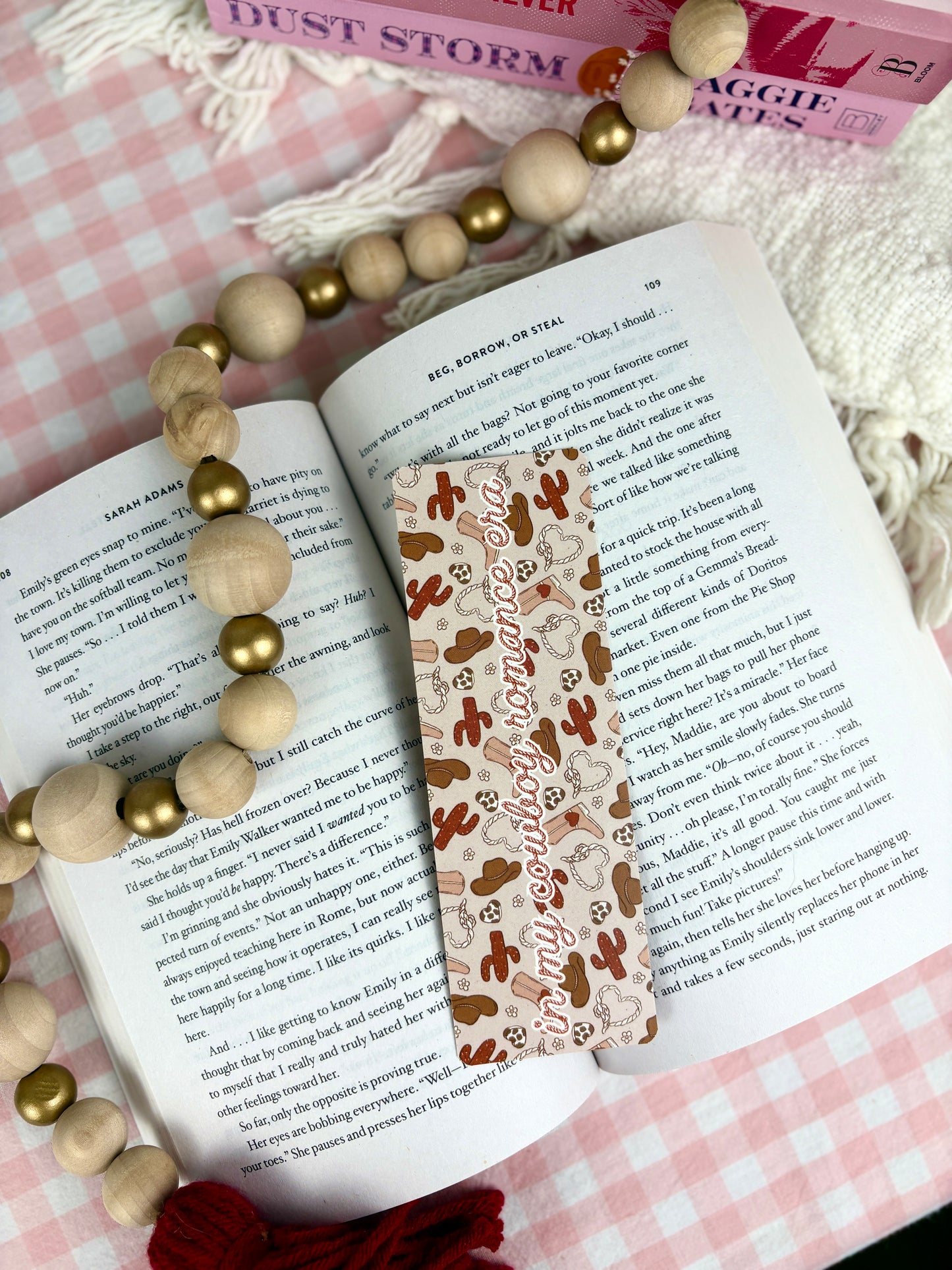 In My Cowboy Romance Era Bookmark