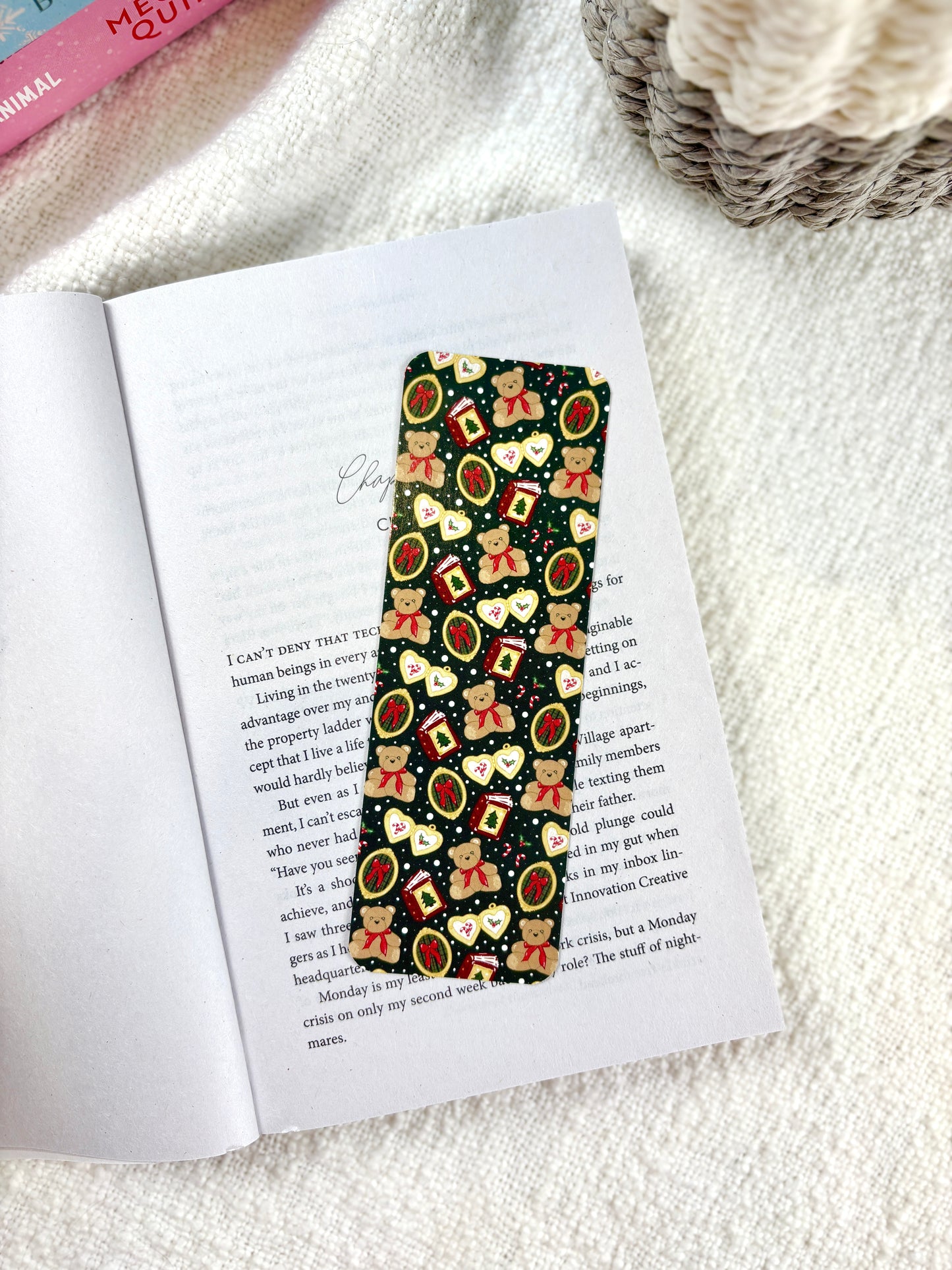 A Beary Traditional Christmas Bookmark