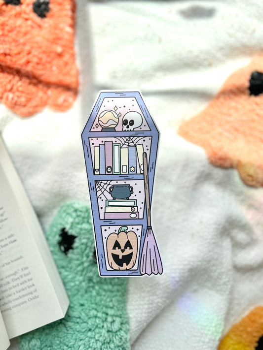 Spooky Coffin Bookmark