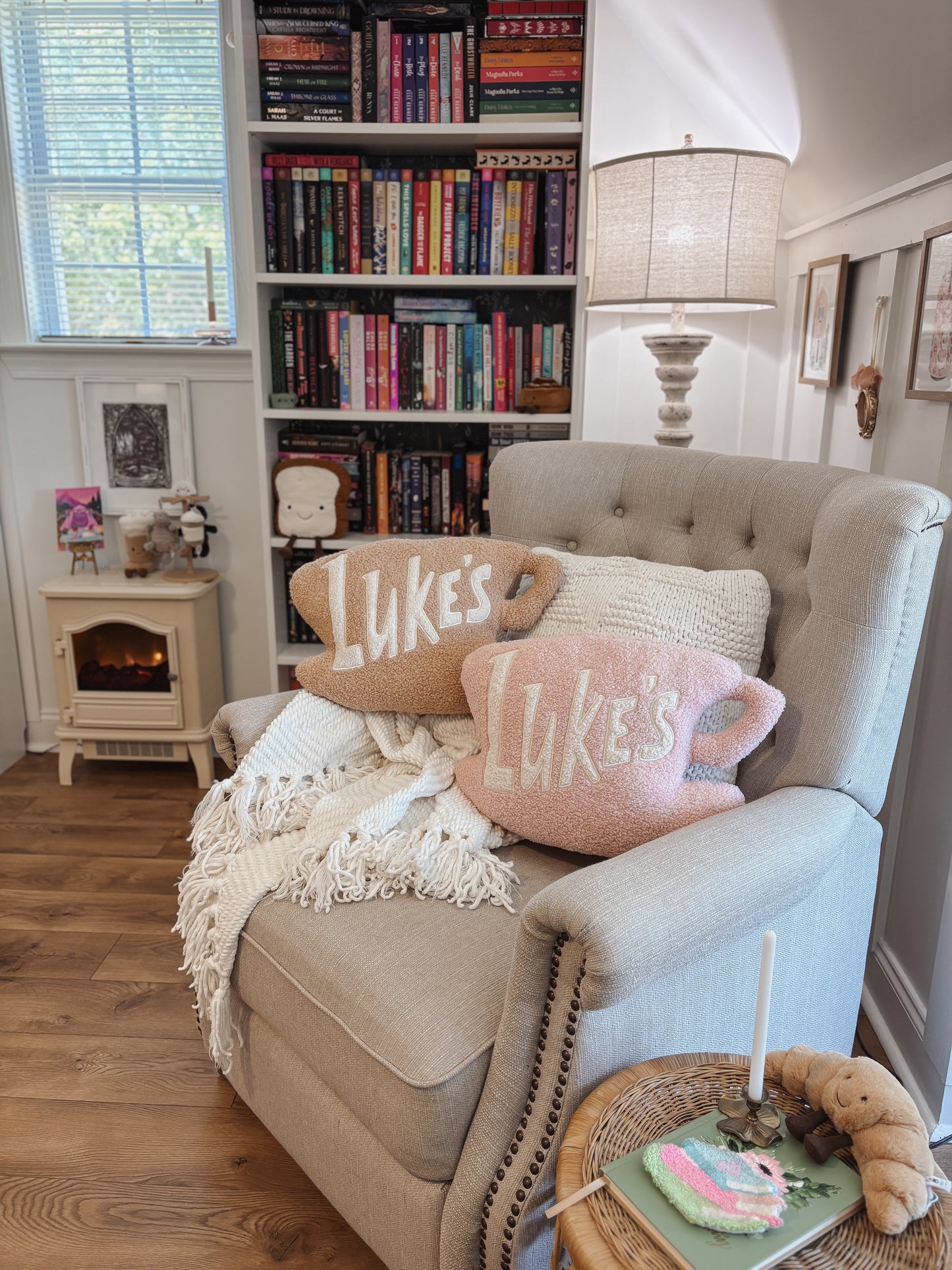 Luke's Coffee Cup Pillow