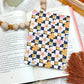 Fall Checkered Smiley Kindle Insert