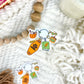 Cozy Reader Keychain Sticker