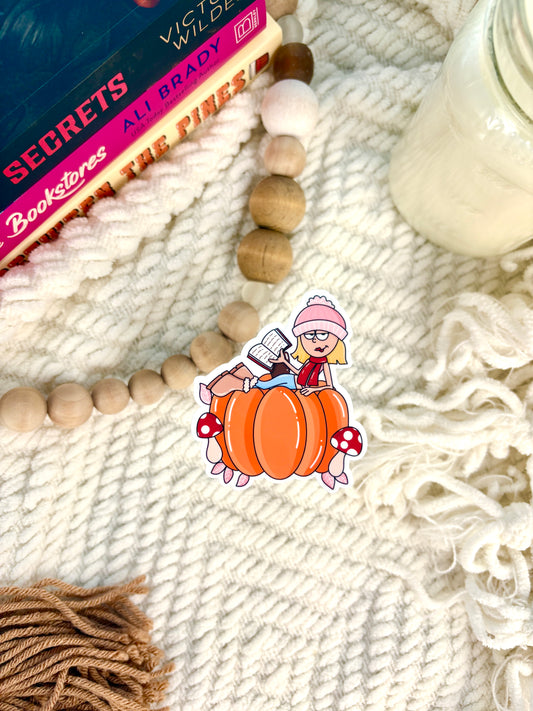 Fall Lizzie McGuire Vibes Sticker