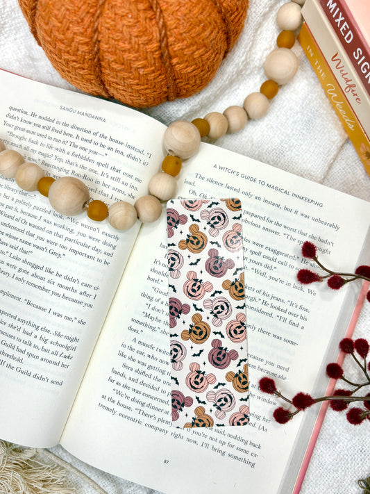 Mickey’s Halloween Pumpkins Bookmark