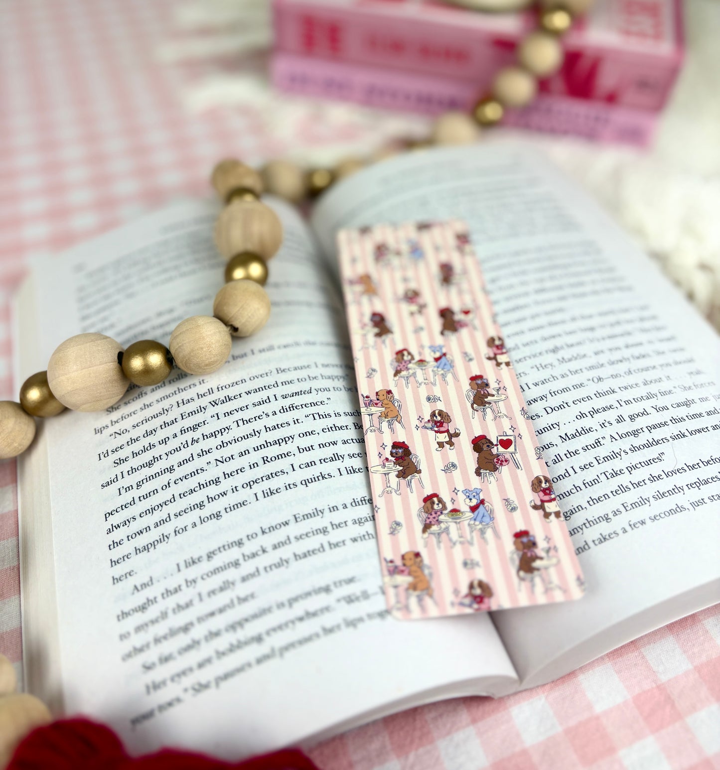 Puppy Love Date Night Bookmark