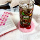 Cute Cherry Cozy Coaster