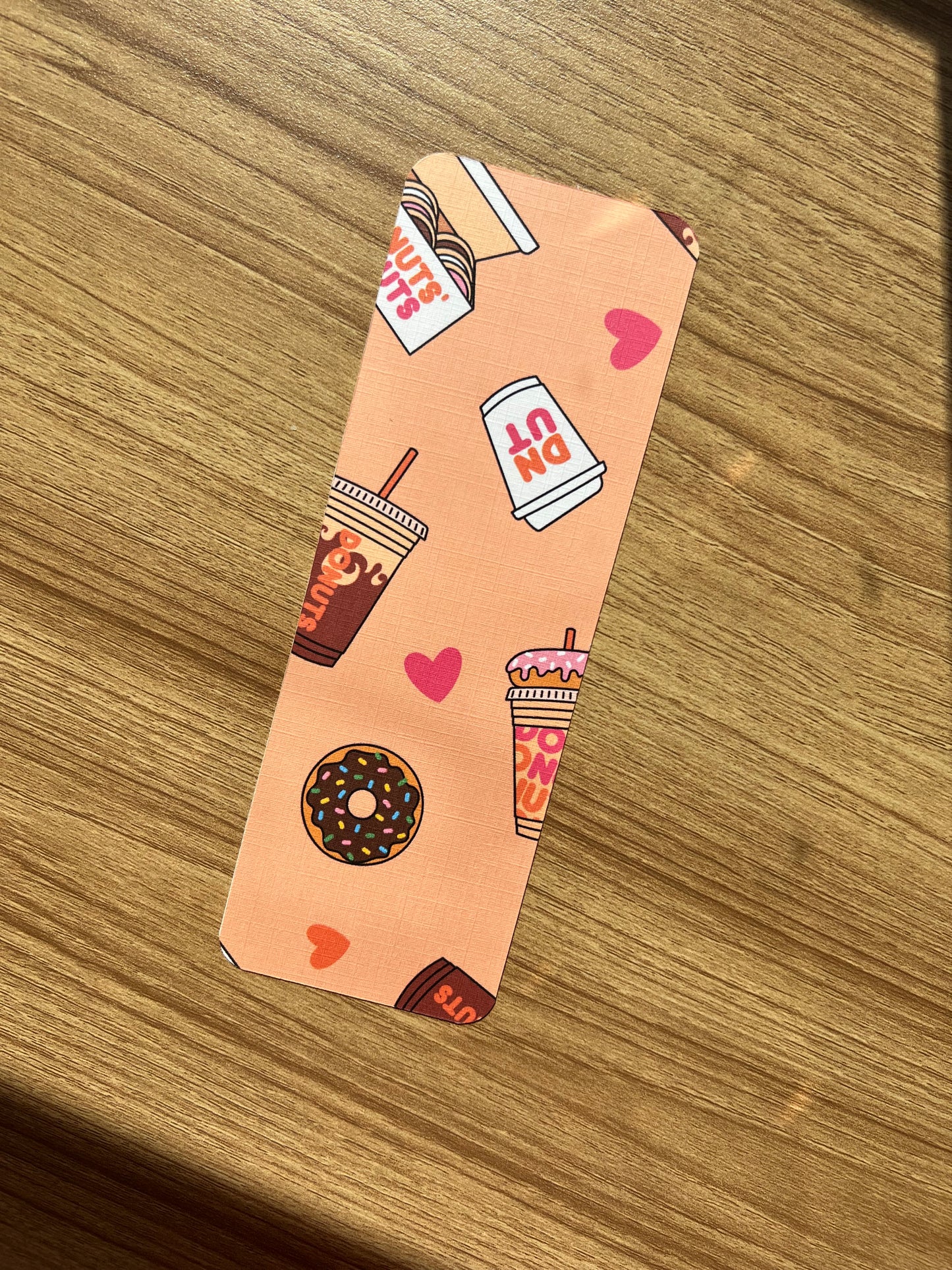 coffee & donuts bookmark