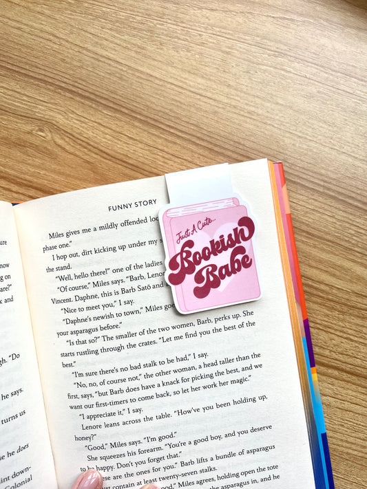 Bookish Babe Magnetic Bookmark